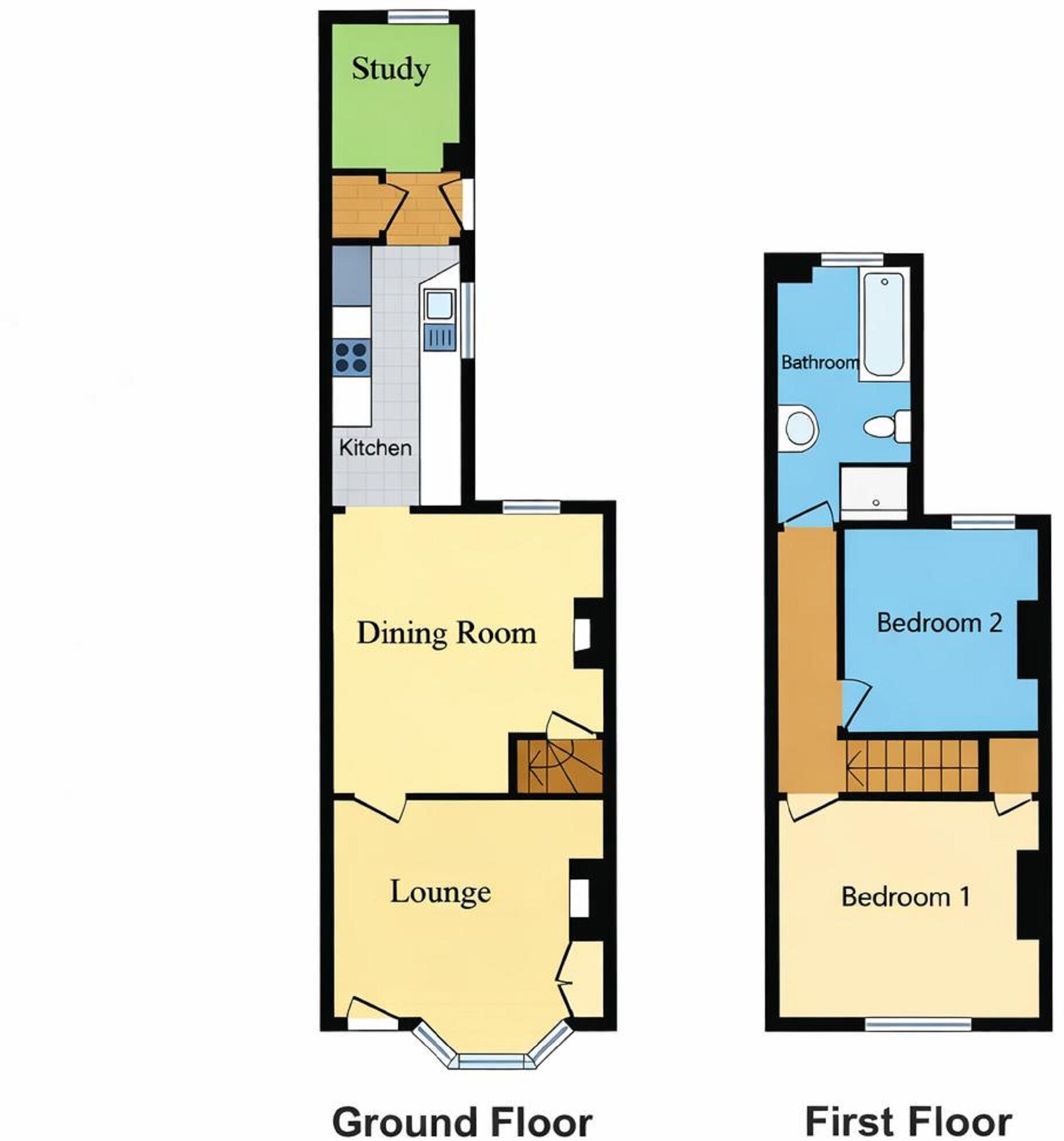 New Street, Blaby, Leicester, Leicestershire. LE8 4GT floorplan