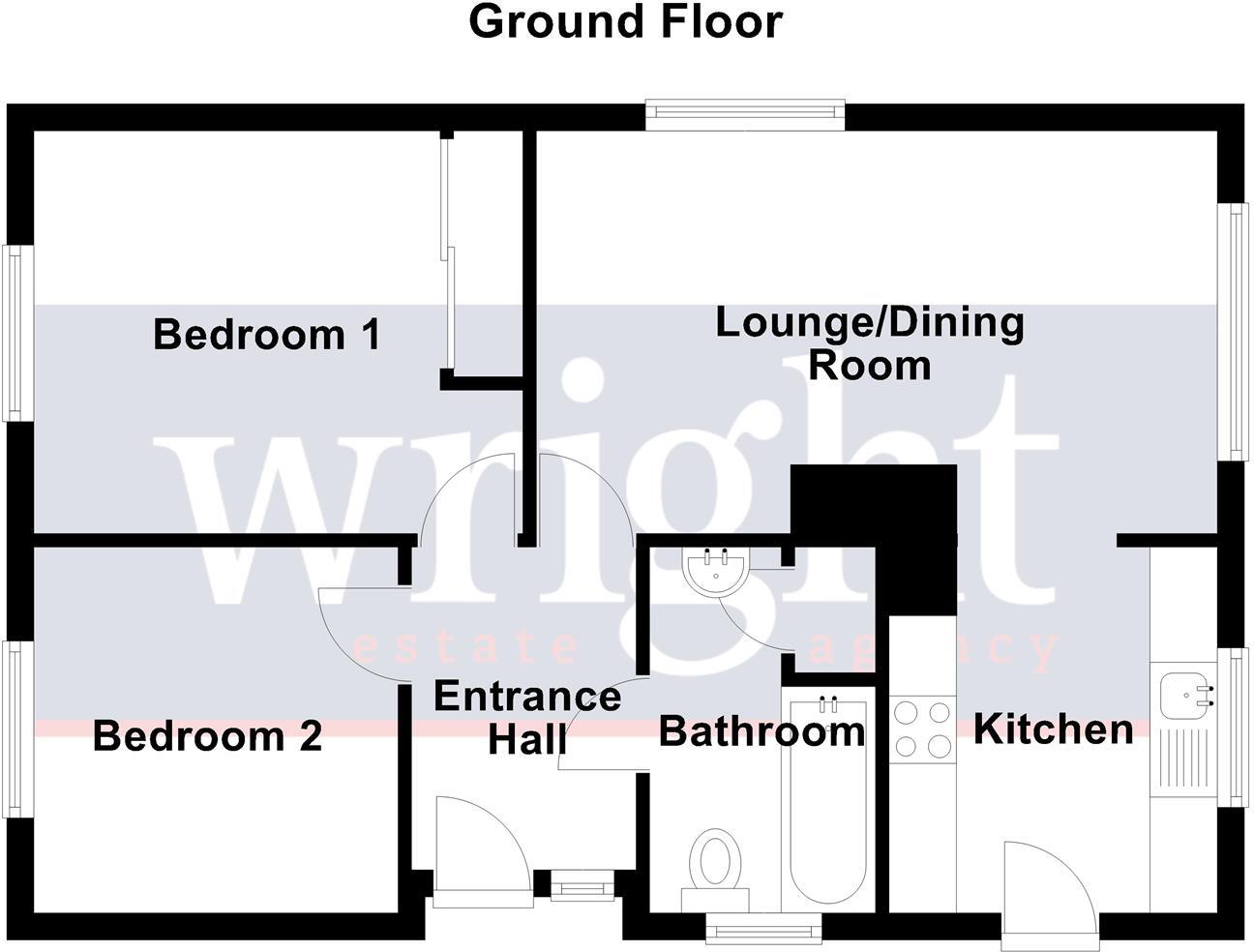 Fantastic Countryside Views * Wroxall floorplan
