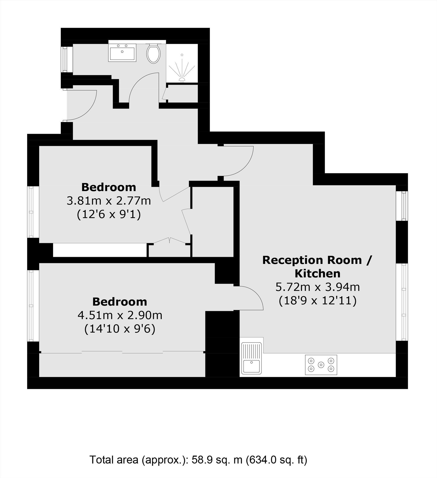 Caledonian Road, Holloway floorplan