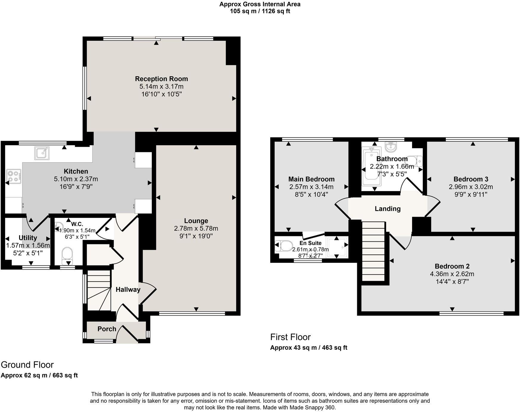 Ashcroft Crescent, Cardiff, CF5 floorplan