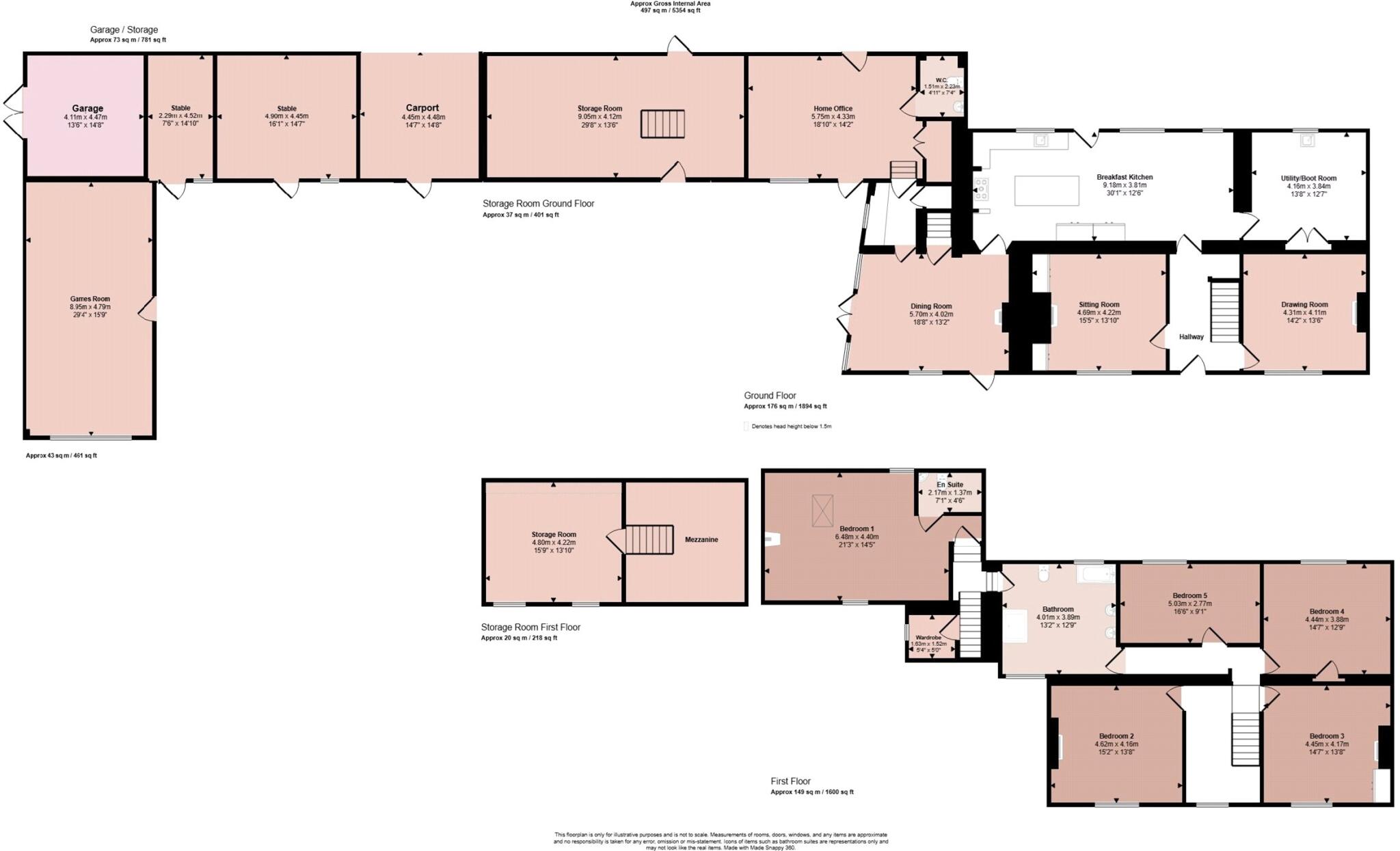 Launde, Leicester, Leicestershire floorplan