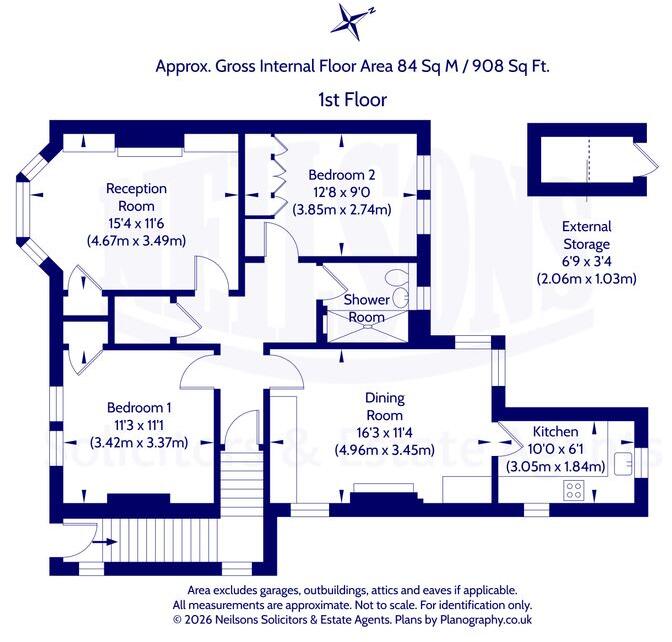 21 Orchardfield Avenue, Edinburgh, EH12 7SX floorplan