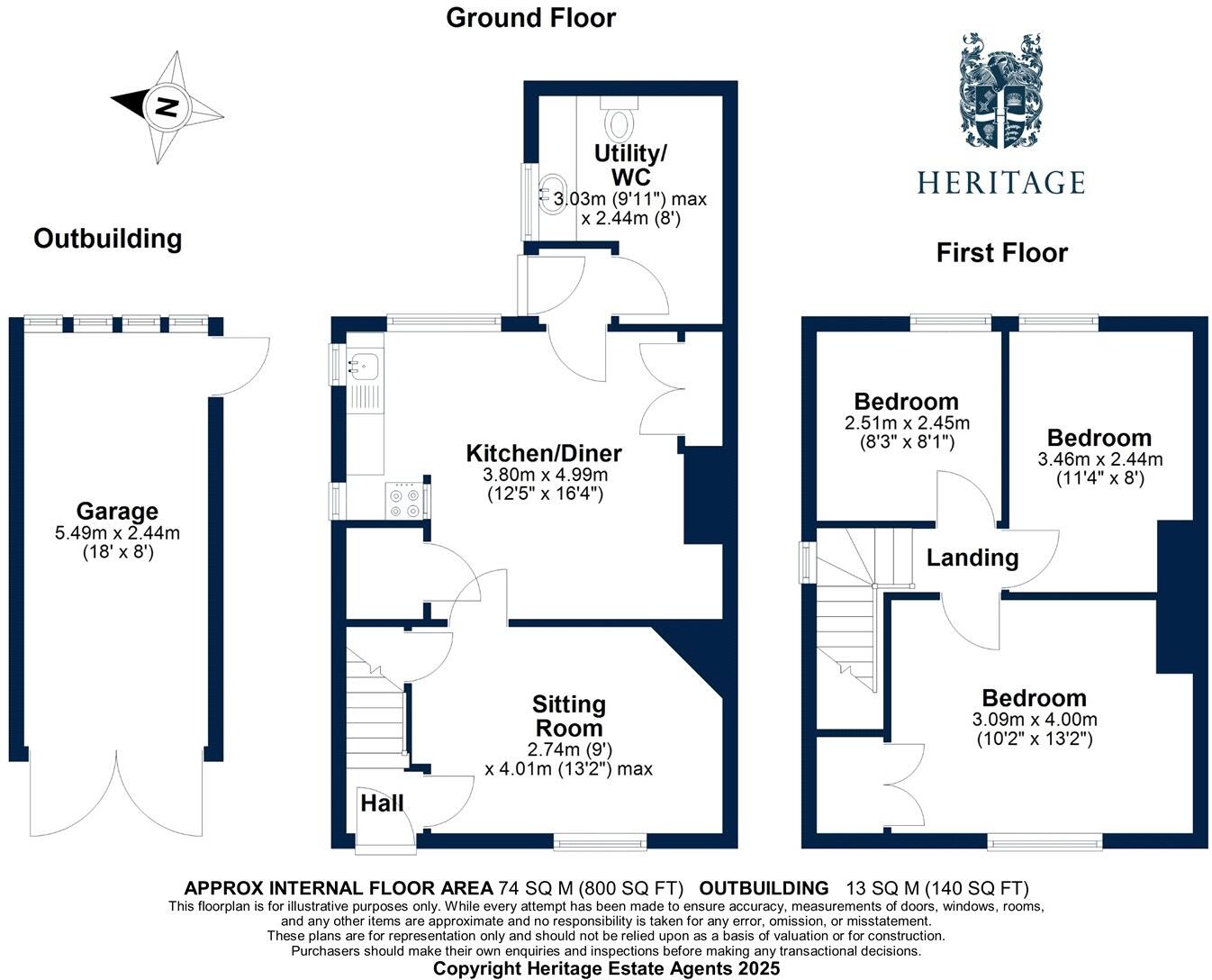 Coggeshall Road, Feering, Colchester, Essex, CO5 floorplan