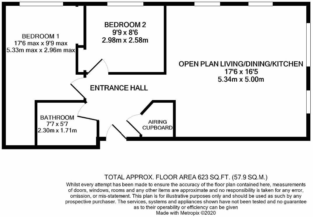 Flat , Fieldways, Star Lane, Lymm floorplan