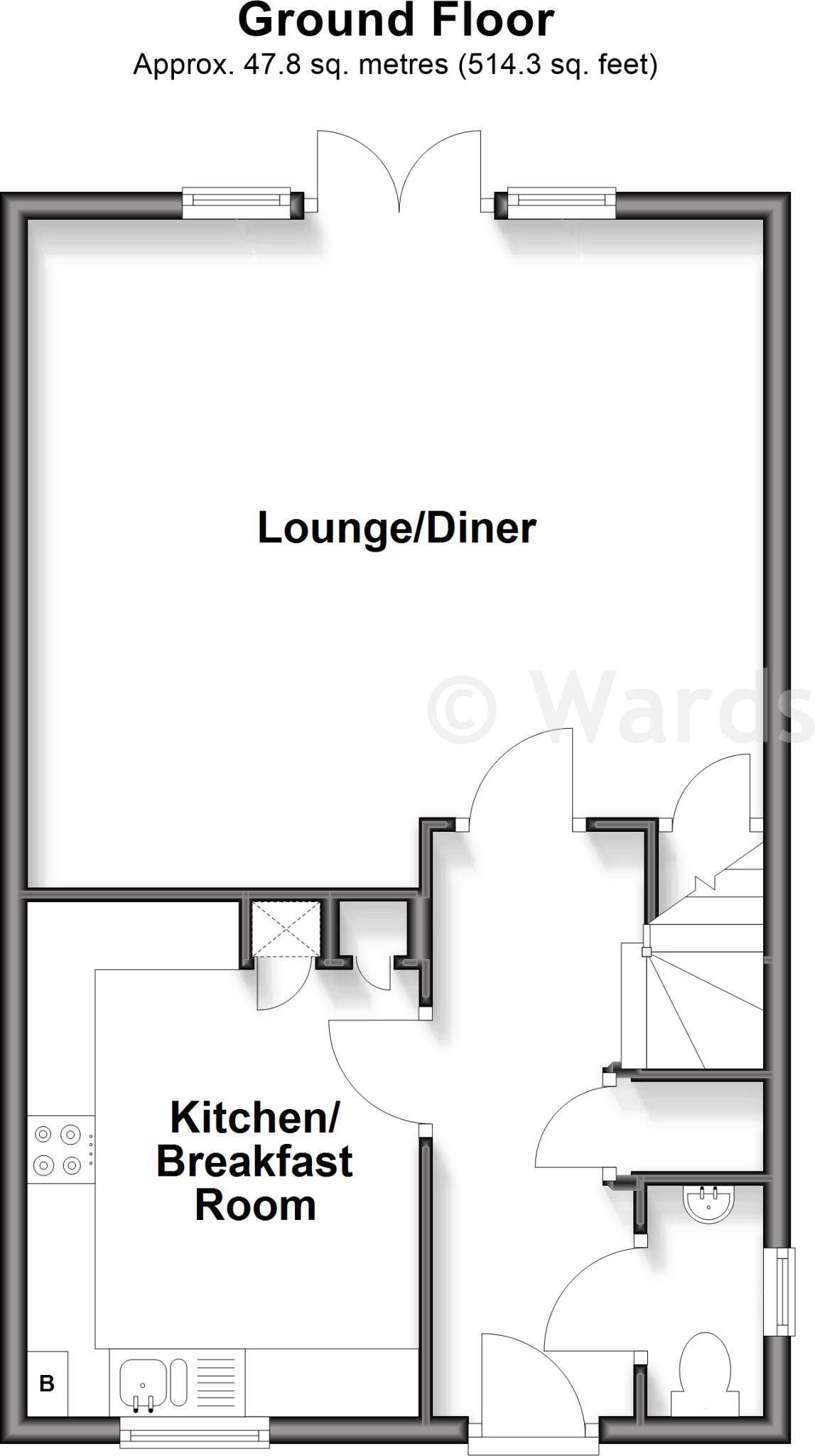 College Row, Ashford, Kent floorplan