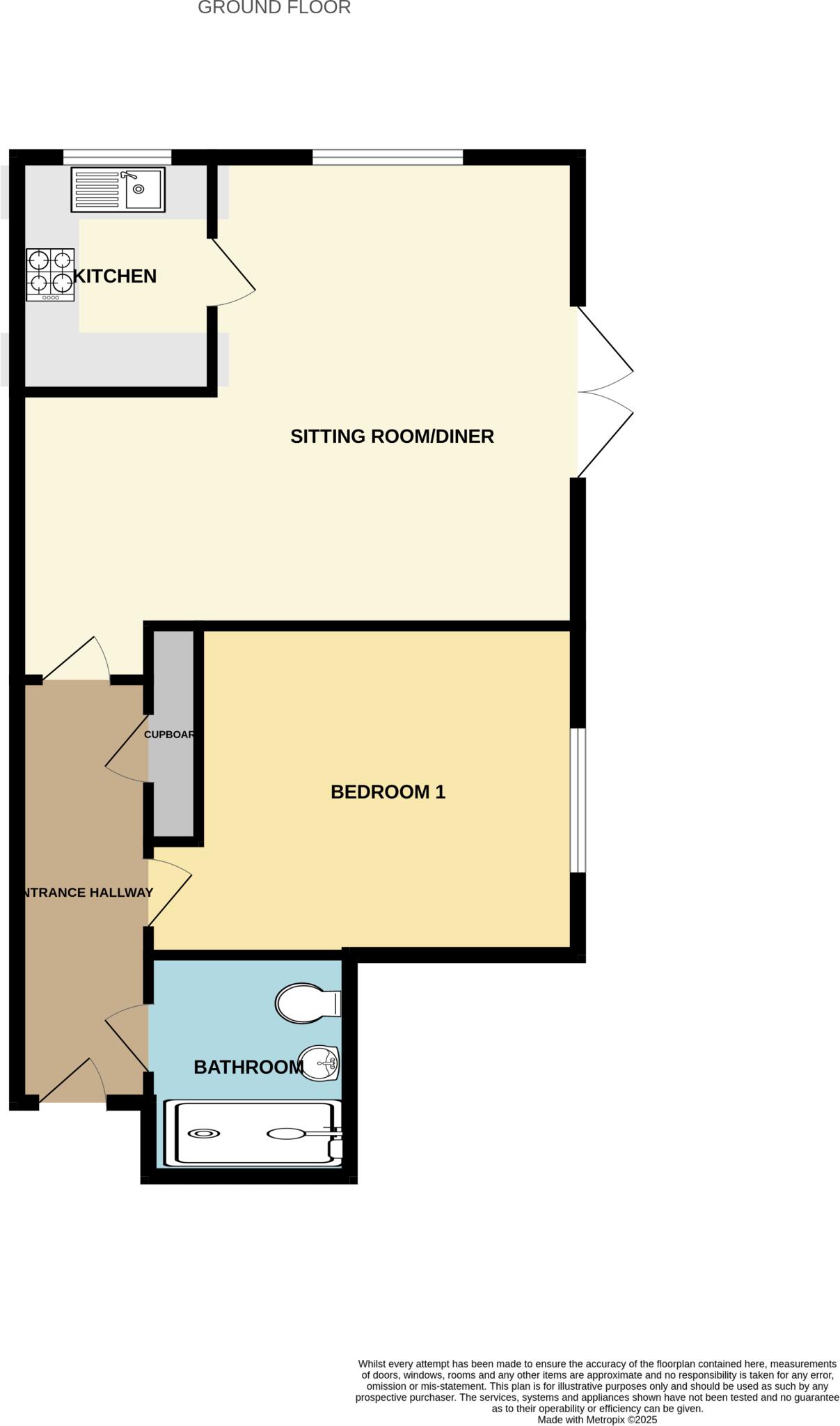 Fleur De Lis, Dairy Walk, Hartley Wintney floorplan