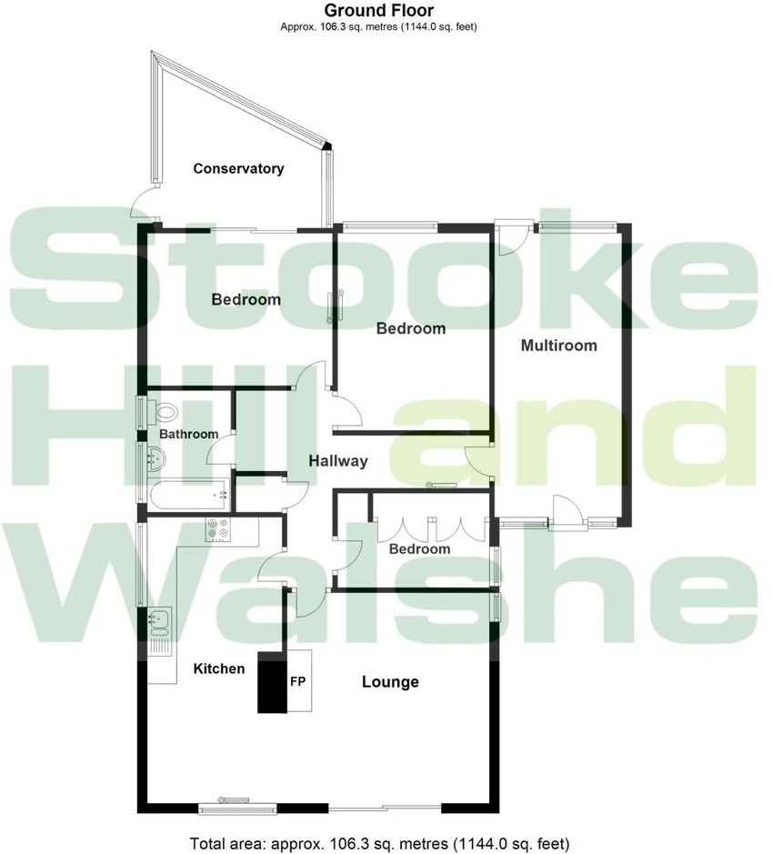 Scots Close, Hereford, HR1 floorplan