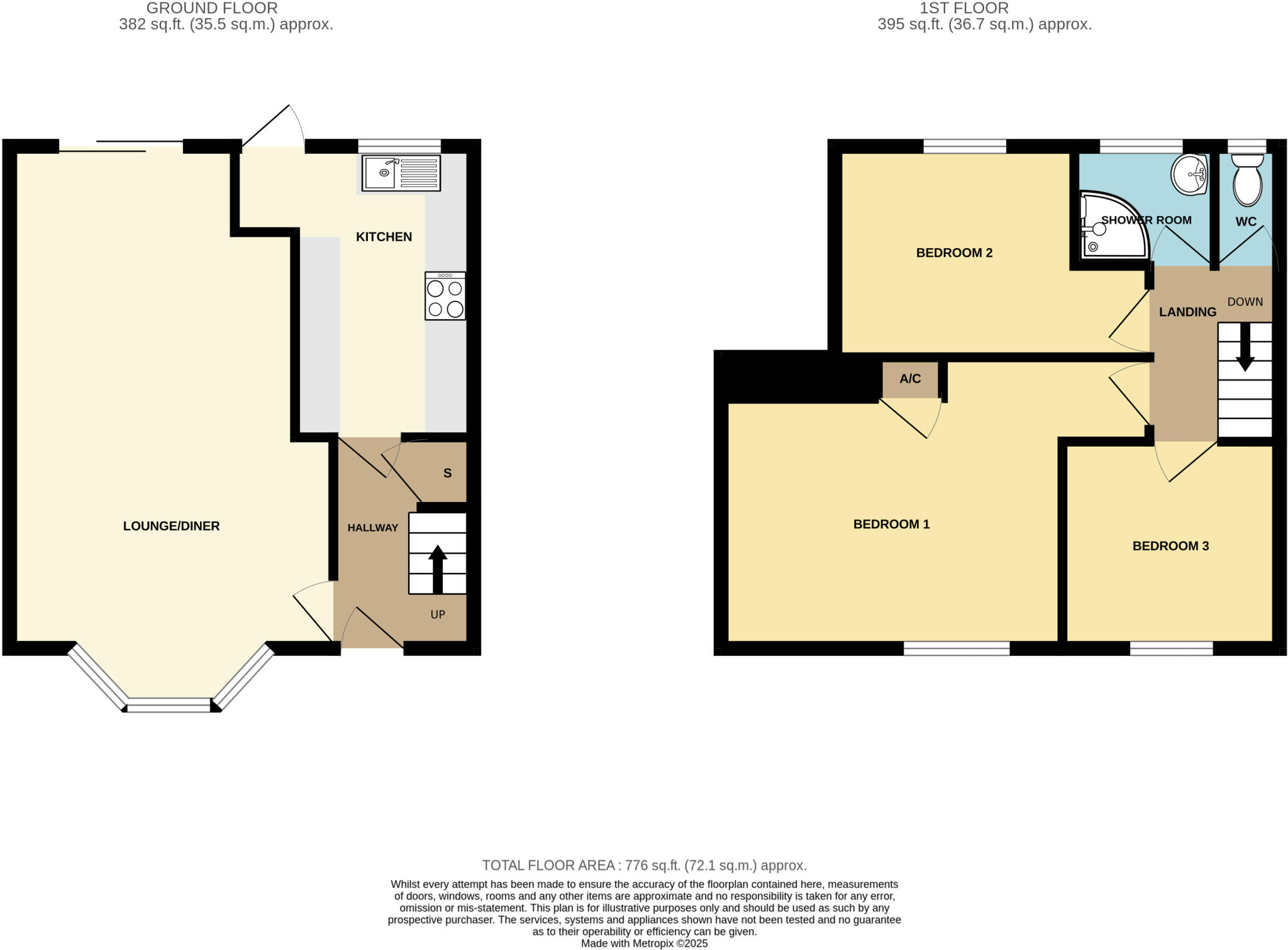 De Wyche Road, Wychbold, Droitwich, Worcestershire, WR9 floorplan