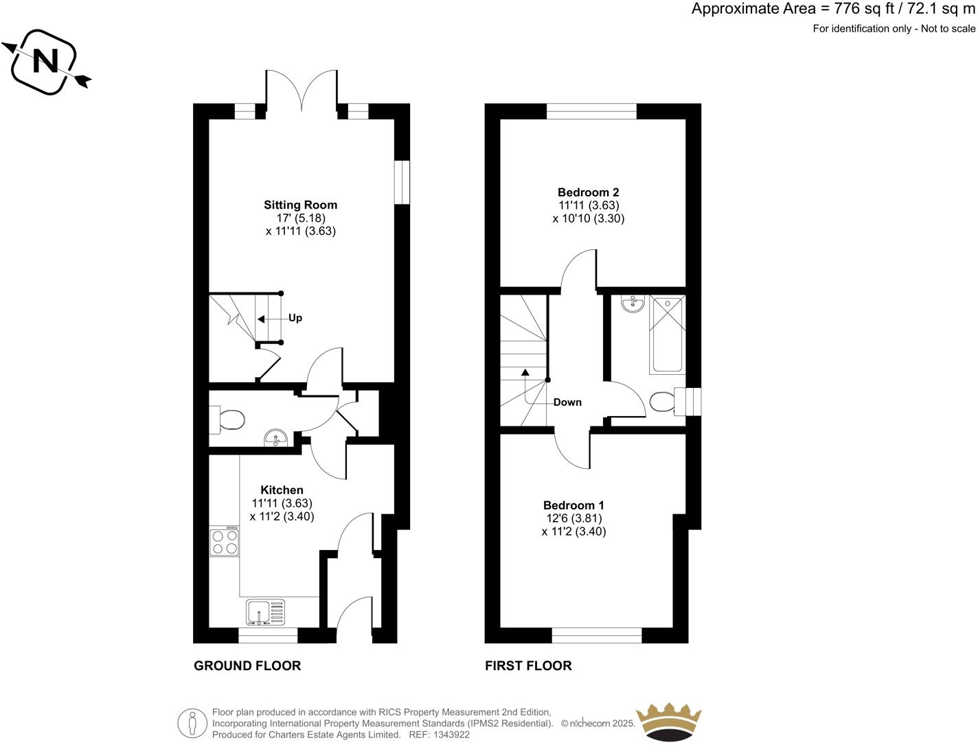 Lyndale Cottages, Chapel Road, Swanmore, Southampton, SO32 floorplan