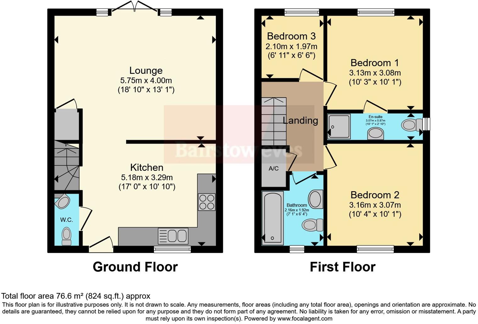Heron Park, Curlew Road, Boston, PE21 floorplan
