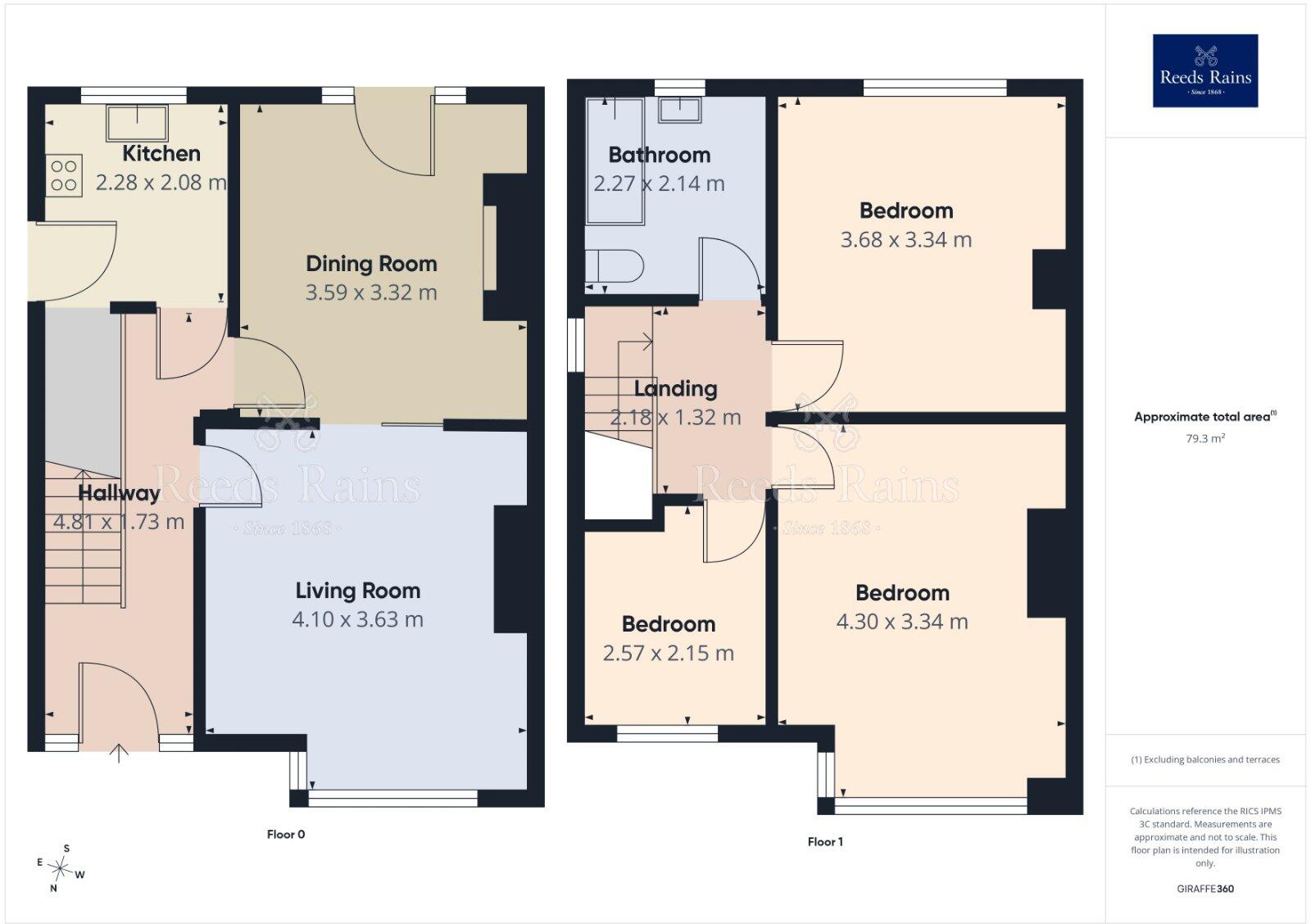 Whitehall Road, Leeds, West Yorkshire, LS12 floorplan