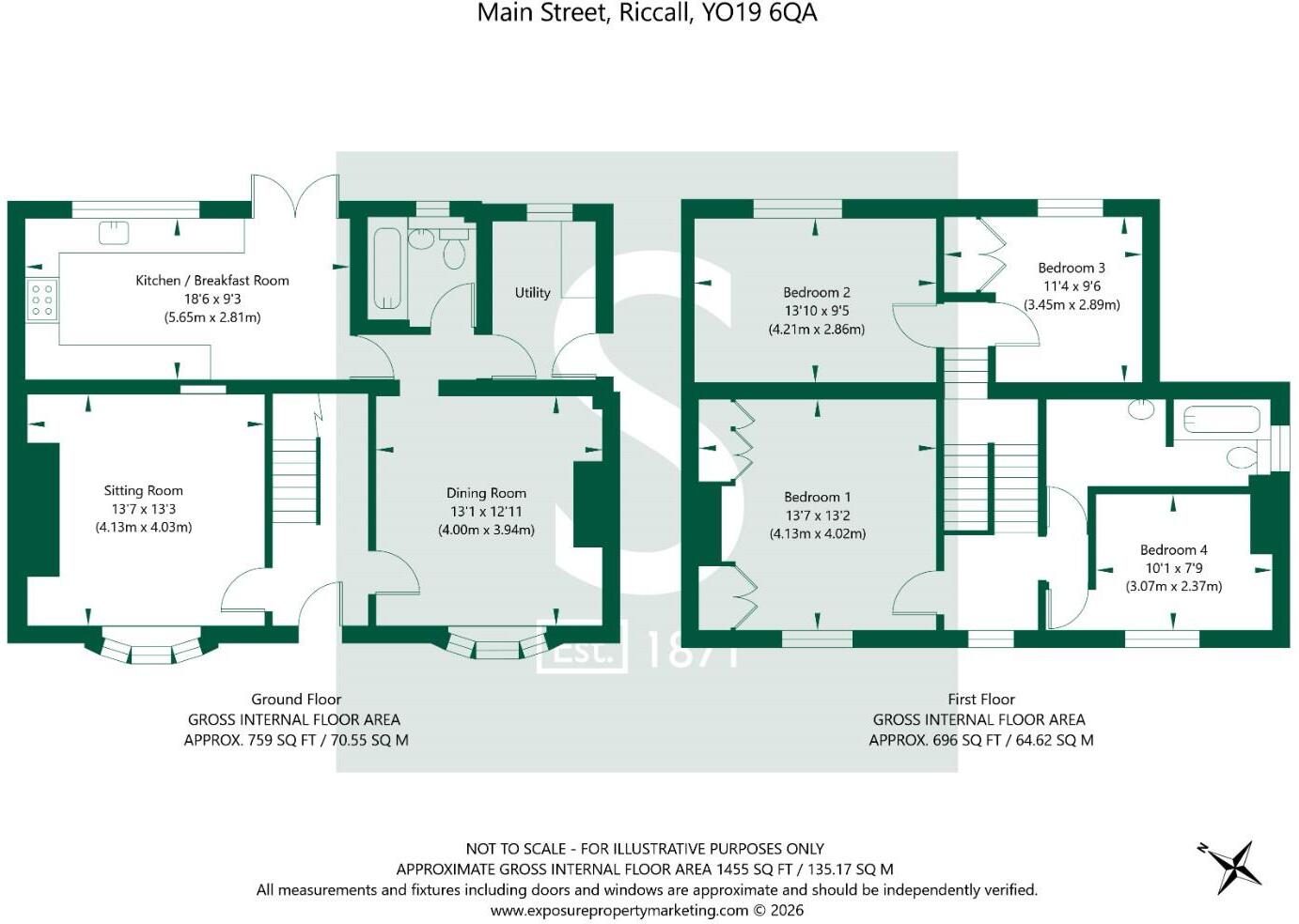 Main Street, Riccall, York floorplan