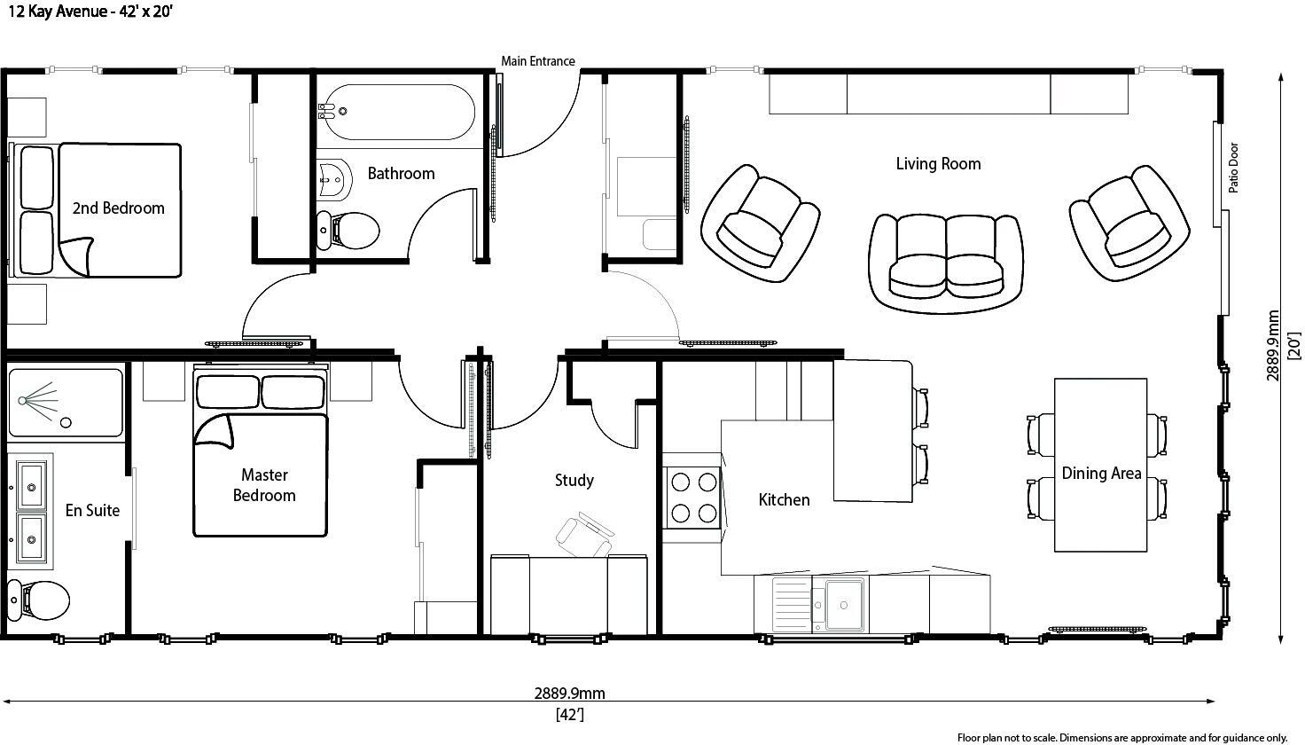 Weybridge Park Estate, Addlestone.  floorplan