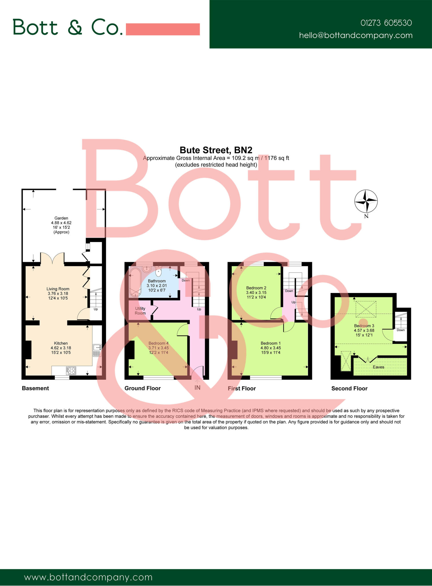 Bute Street floorplan
