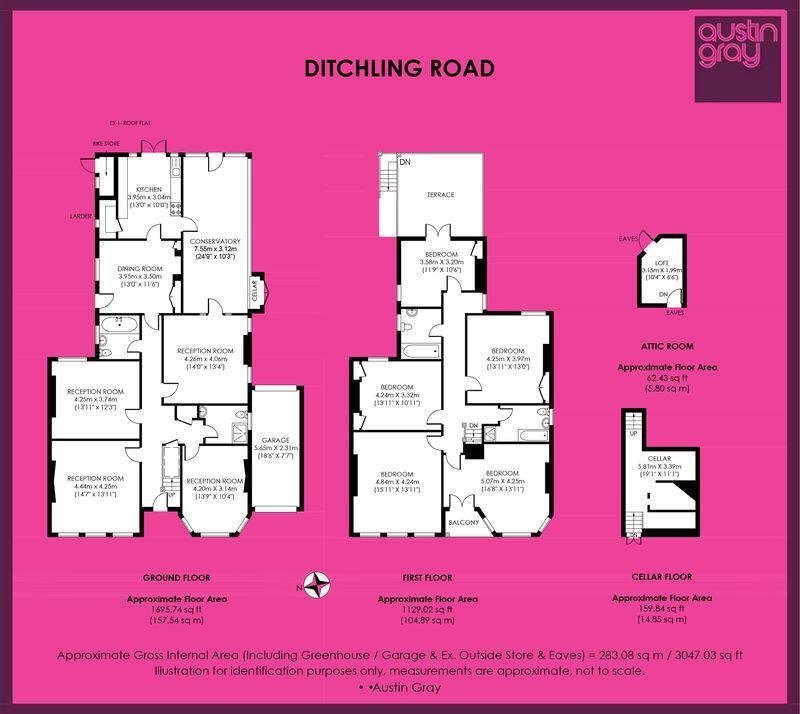 Ditchling Road, BN1 floorplan