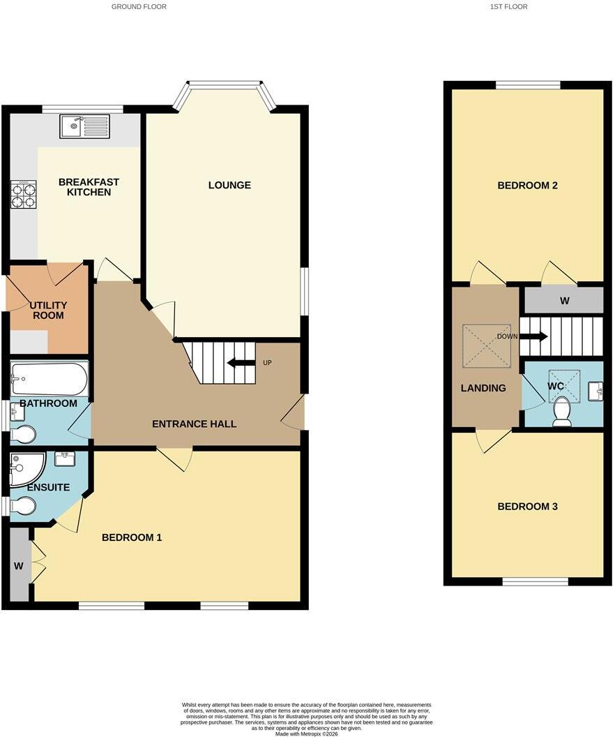 Barker Close, Cottingham floorplan