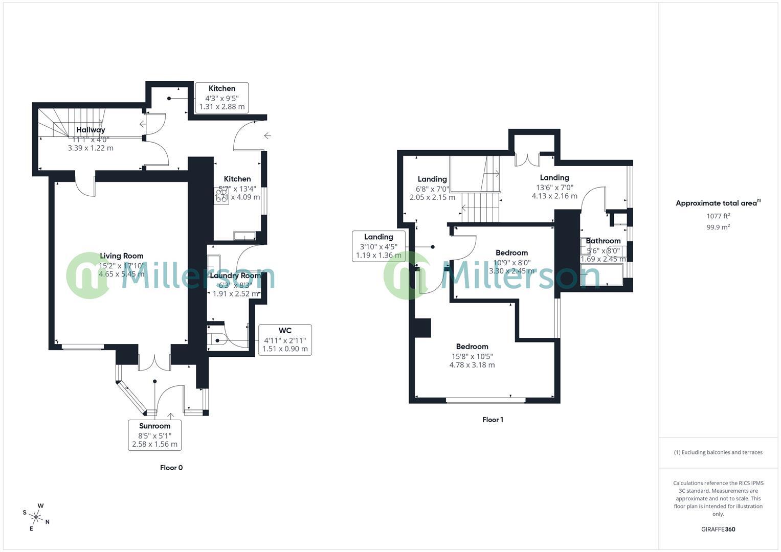 Grist Lane, Angarrack, Hayle floorplan
