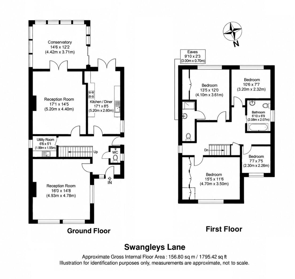 Swangleys Lane, Knebworth, Hertfordshire, SG3 floorplan