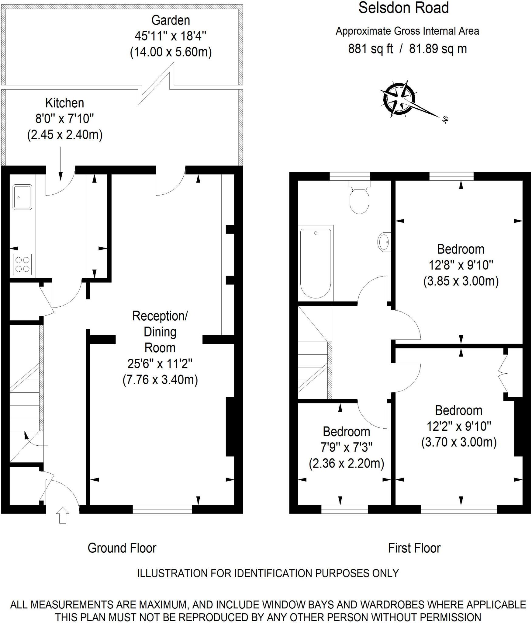 Selsdon Road, South Croydon floorplan