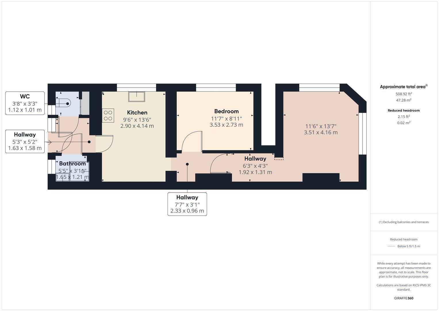Trinity Street, Boston floorplan