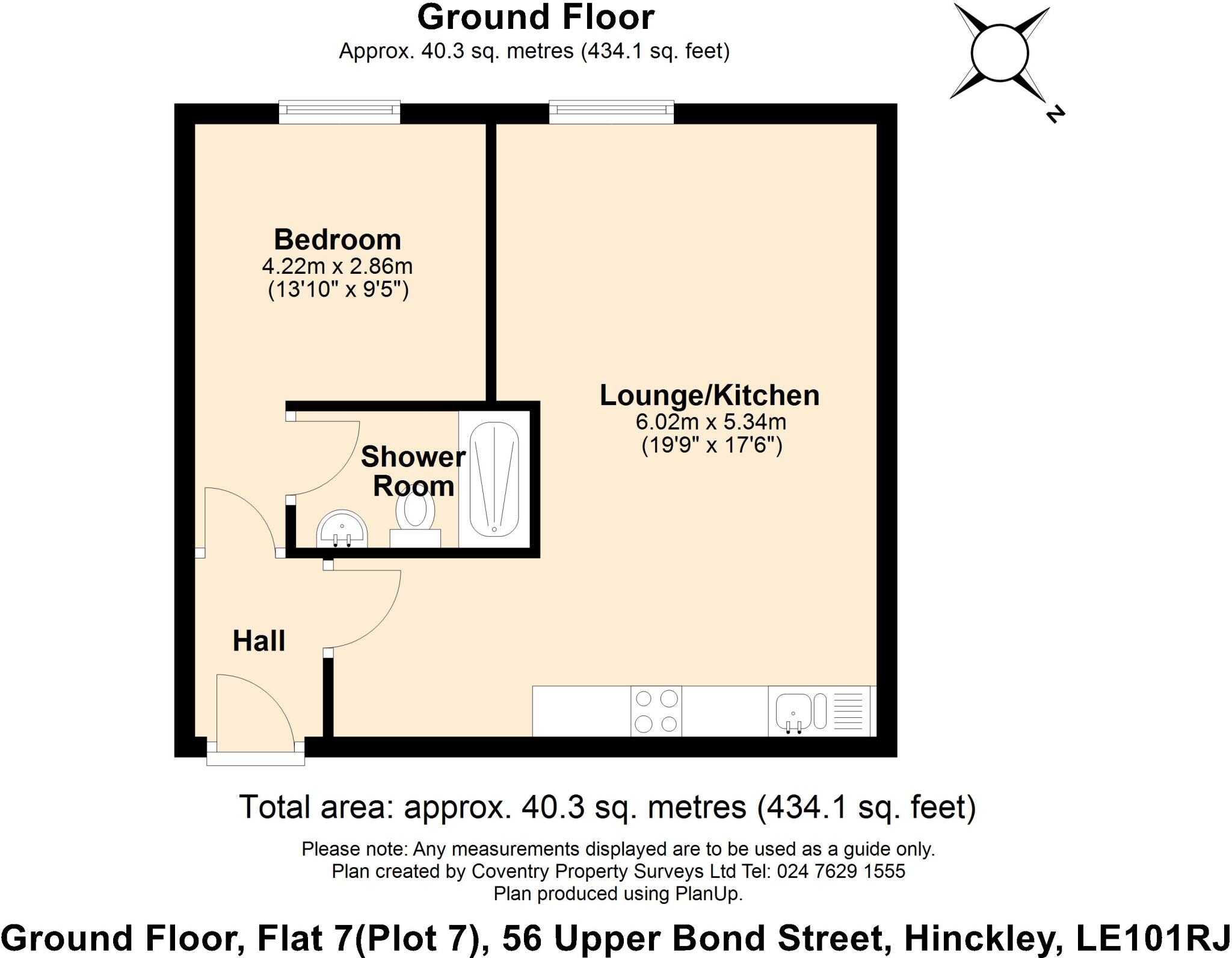 Upper Bond Street, Hinckley, LE10 floorplan