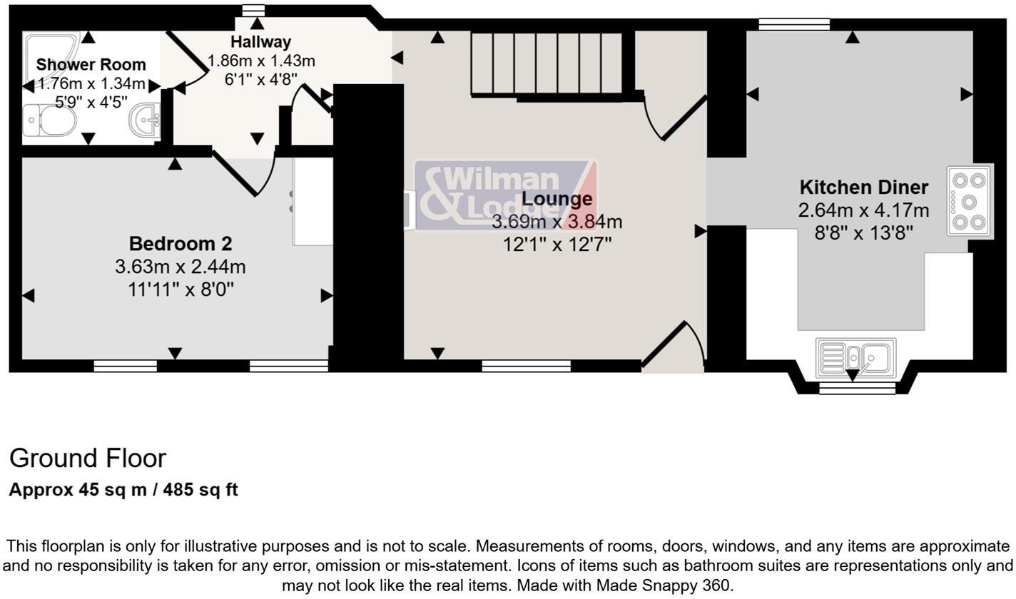 Renar Cottage, Kettlewell, Skipton floorplan
