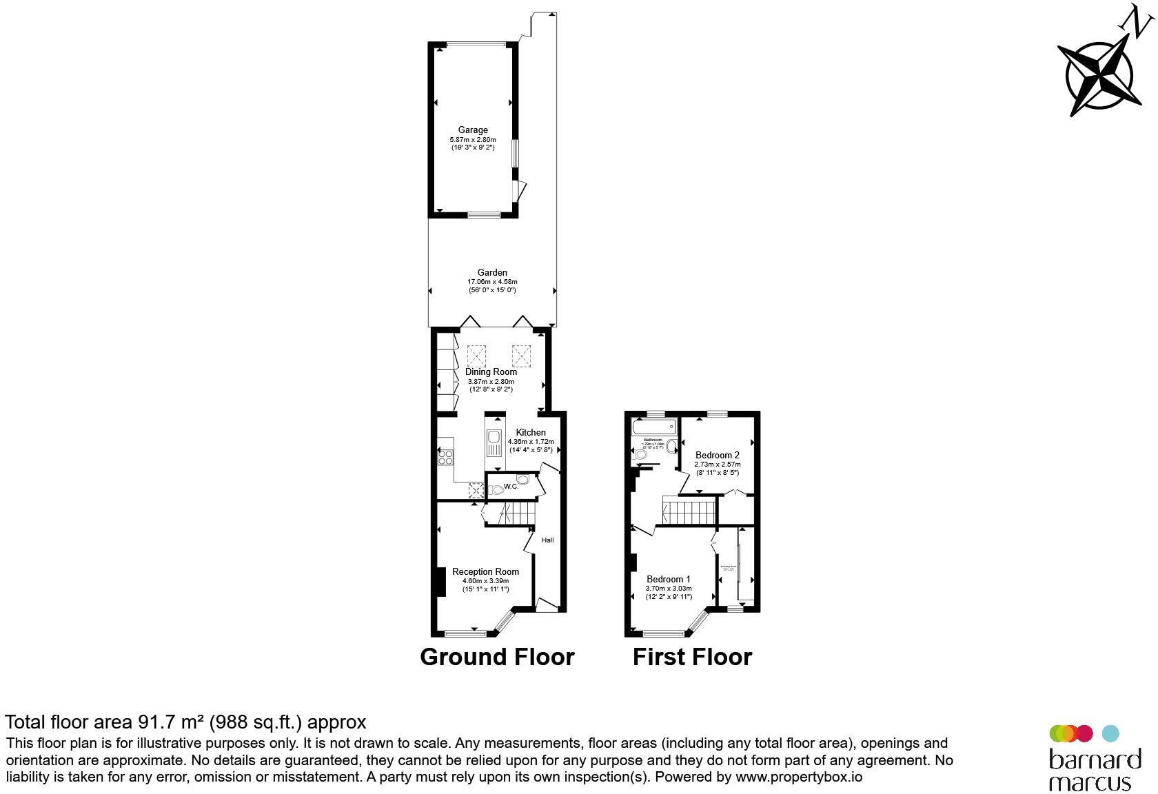 Cravan Avenue, Feltham floorplan