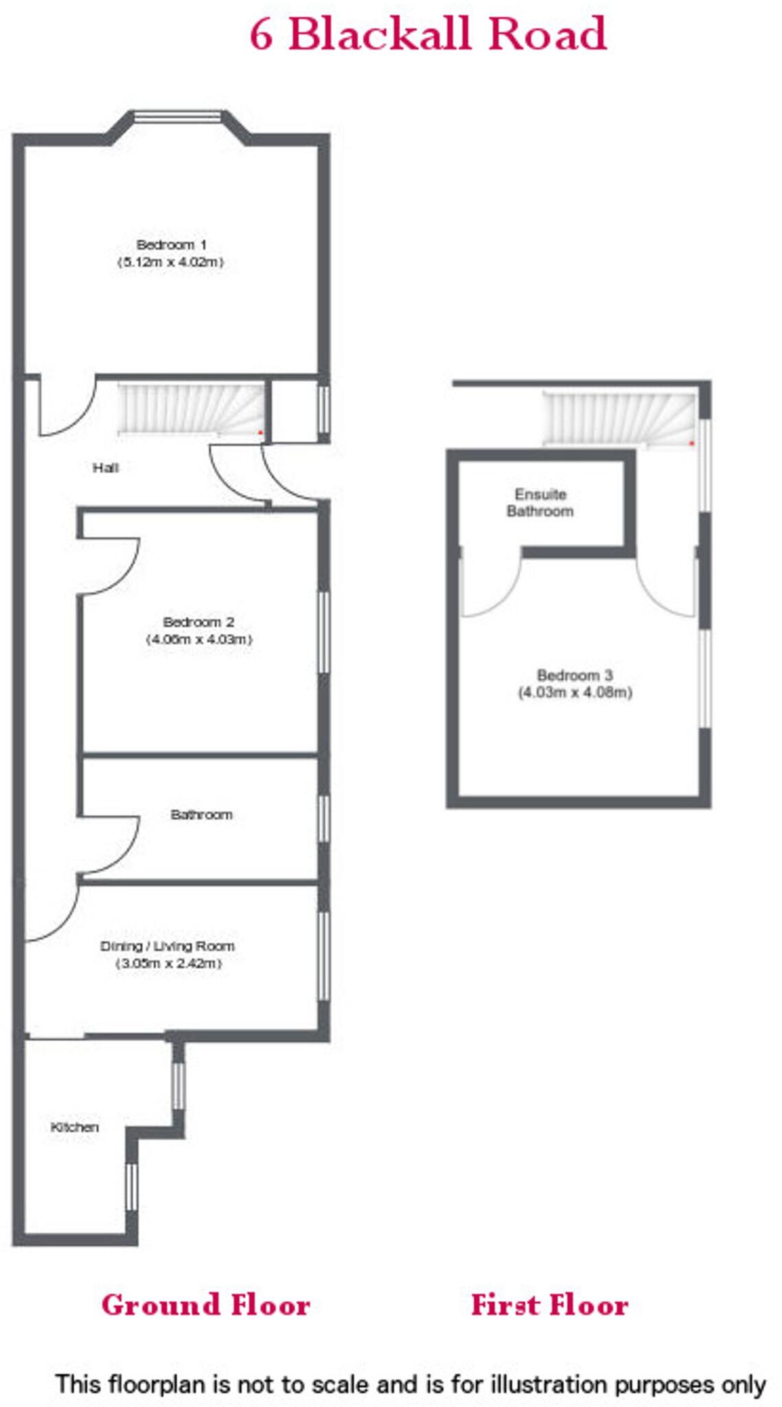 Blackall Road, Exeter, EX4 floorplan