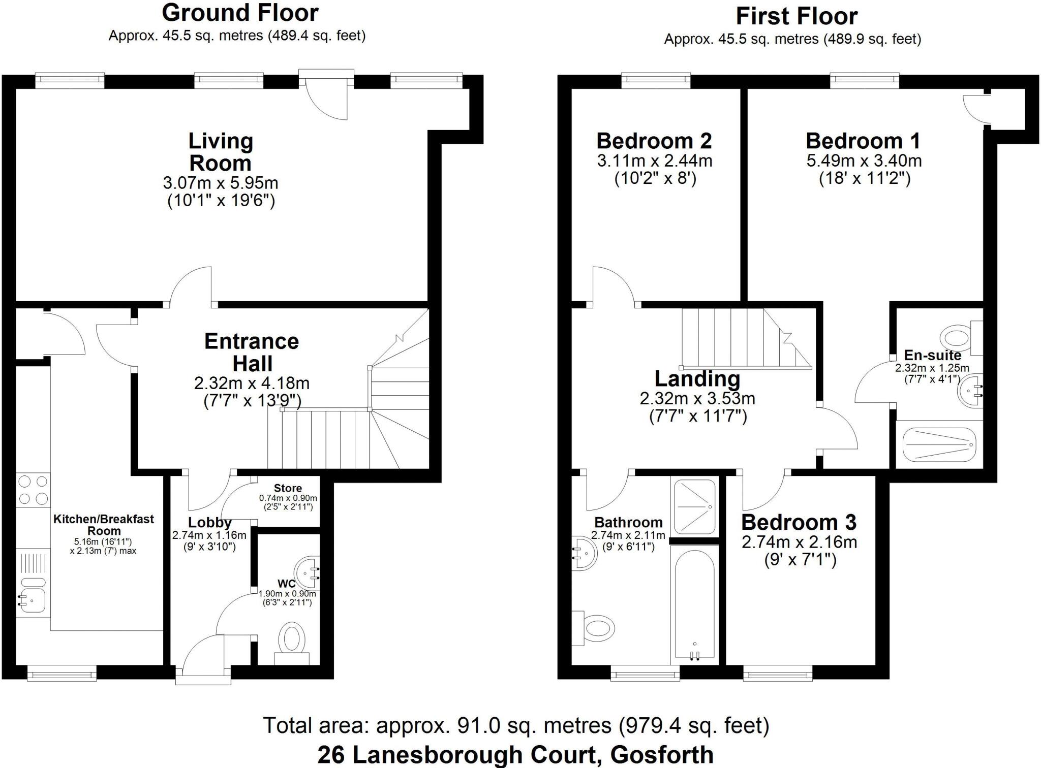 Lanesborough Court, Gosforth, Newcastle upon Tyne floorplan