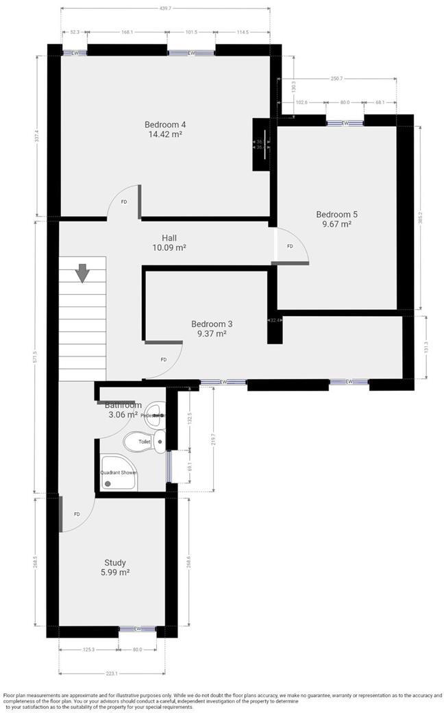 27/28 - Derwent Street - Student House floorplan