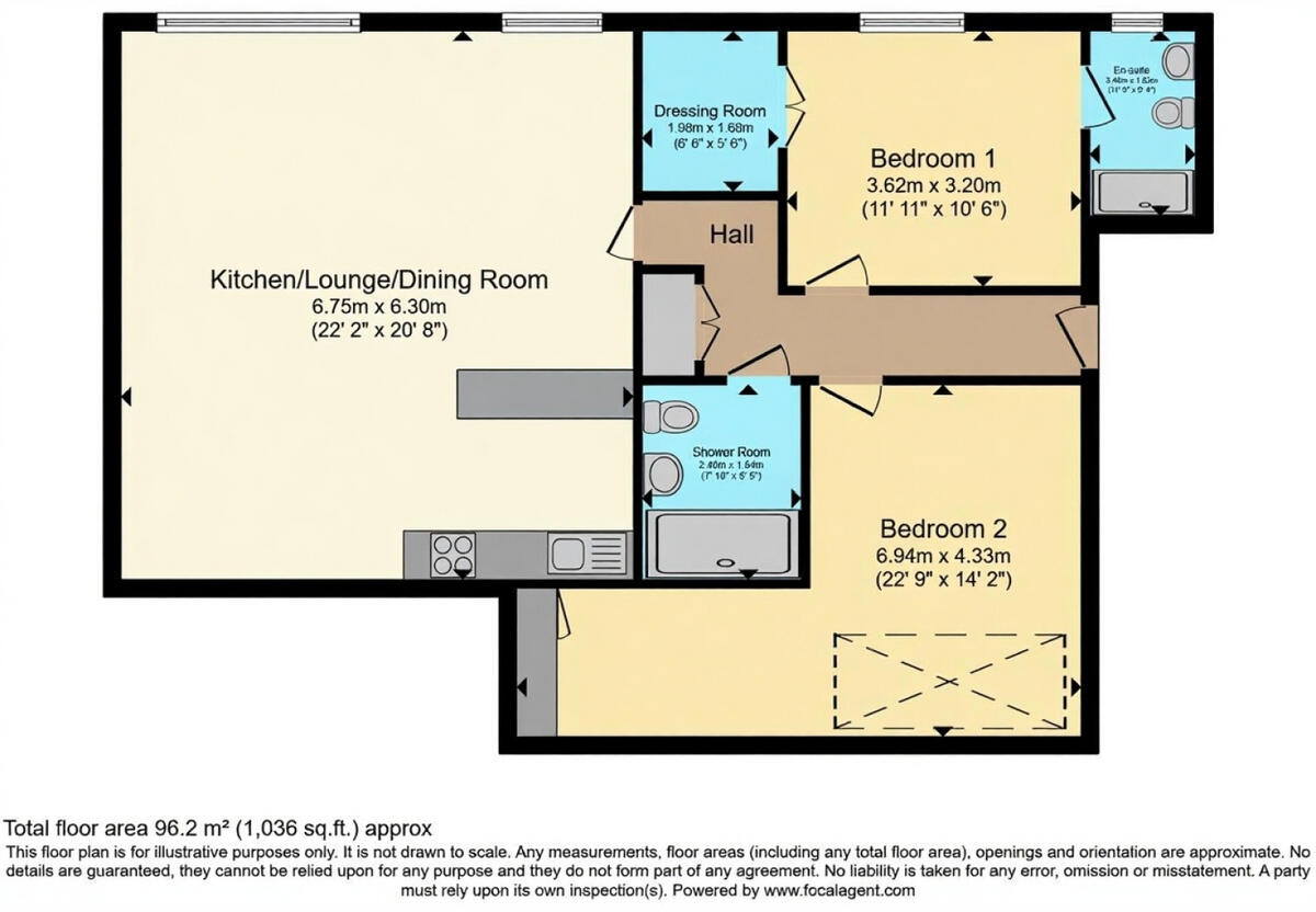 Electric Wharf, Coventry floorplan