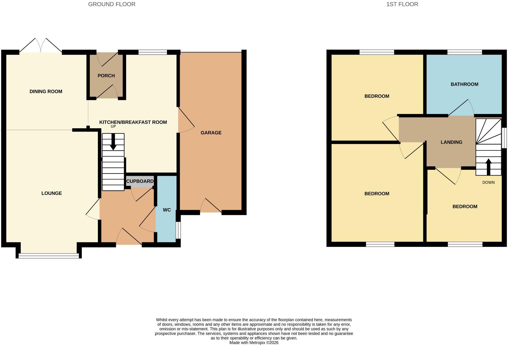 Oakwood Close, Sacriston, DH7 floorplan