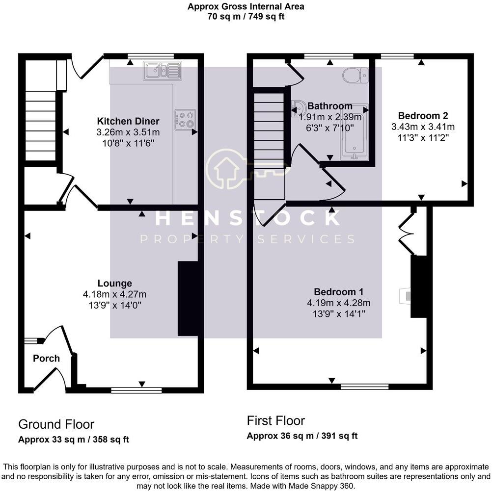 Oldham Road, Middleton, Manchester, M24 floorplan