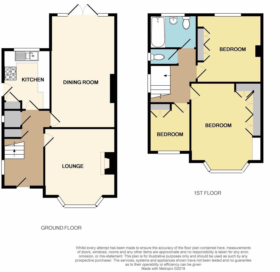 Haddon Crescent, Chilwell floorplan