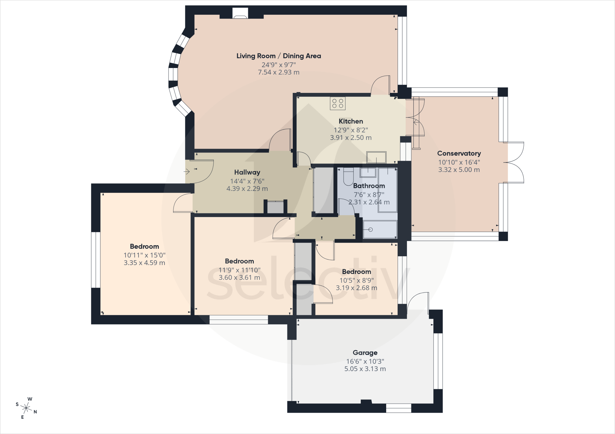 Merion Drive, New Marske, North Yorkshire floorplan