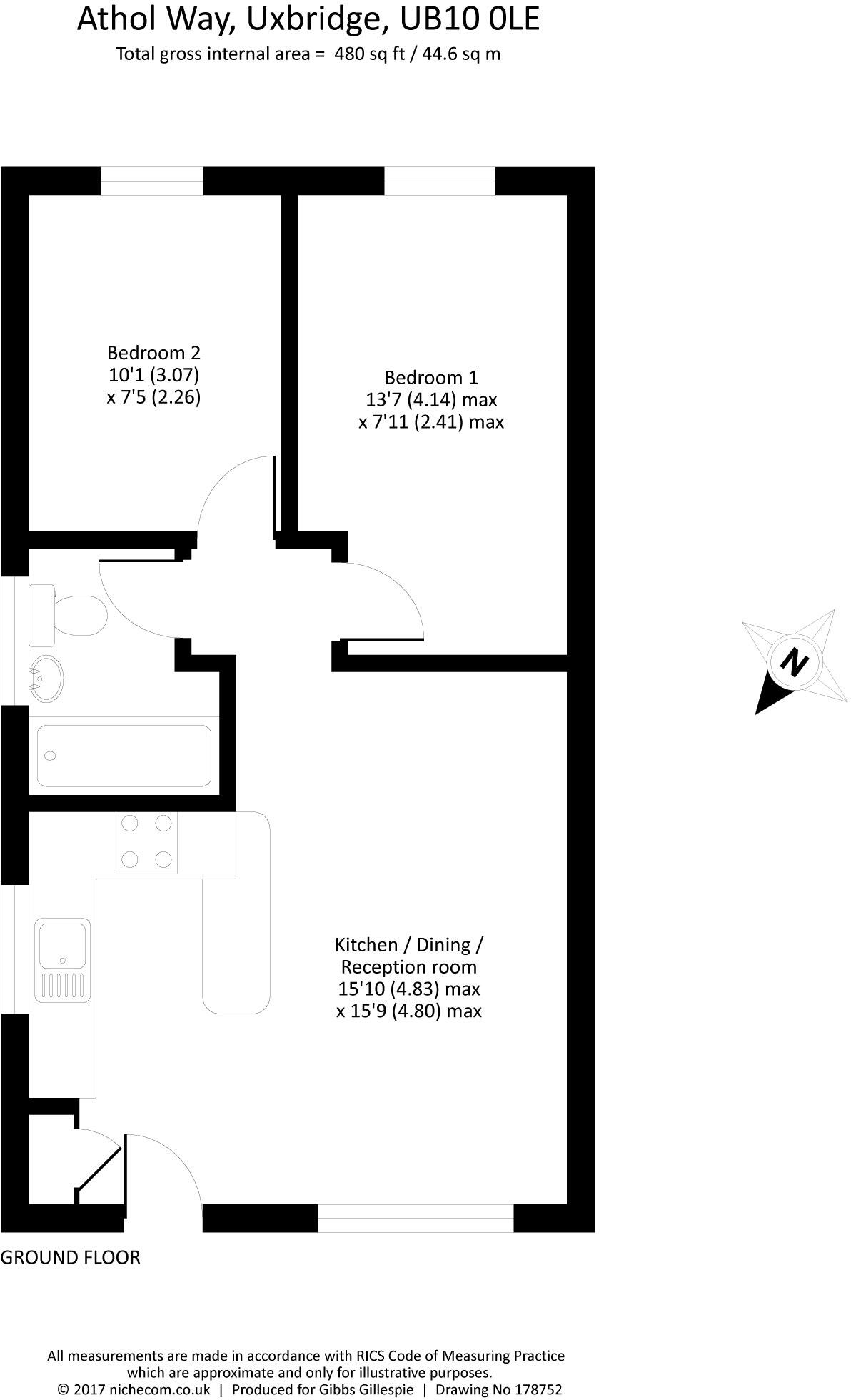 Athol Way, Hillingdon floorplan