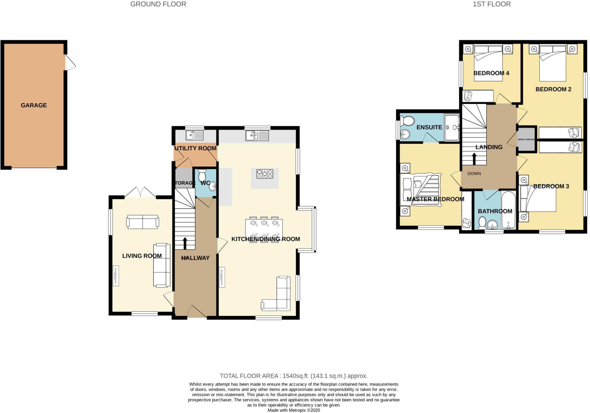 Redfern Road, Oakthorpe, DE12 floorplan