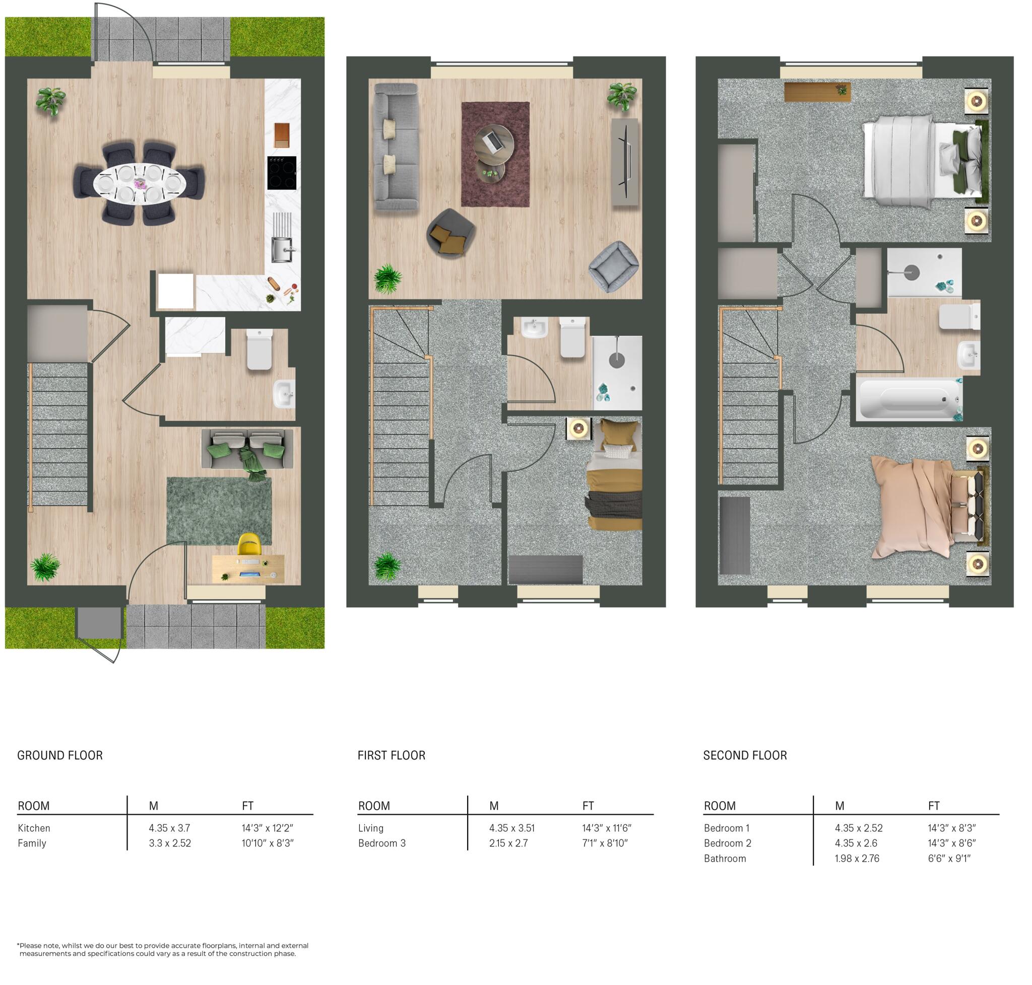 Casa at Tulach, Wigan, Greater Manchester, WN3 floorplan