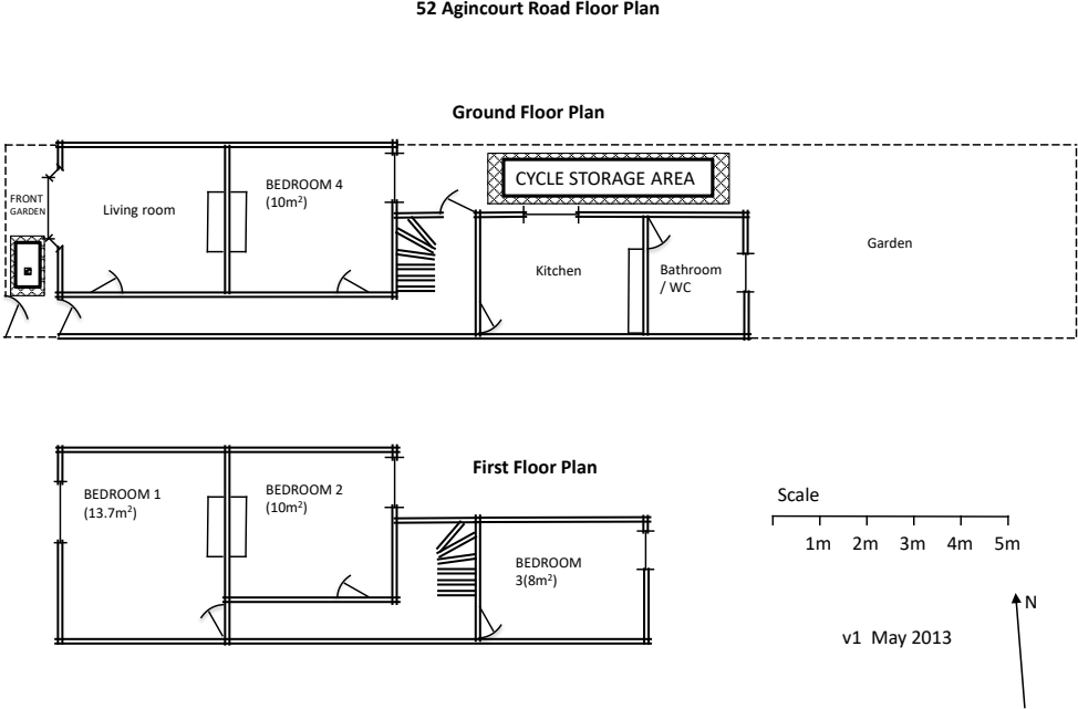 42, Agincourt Road floorplan