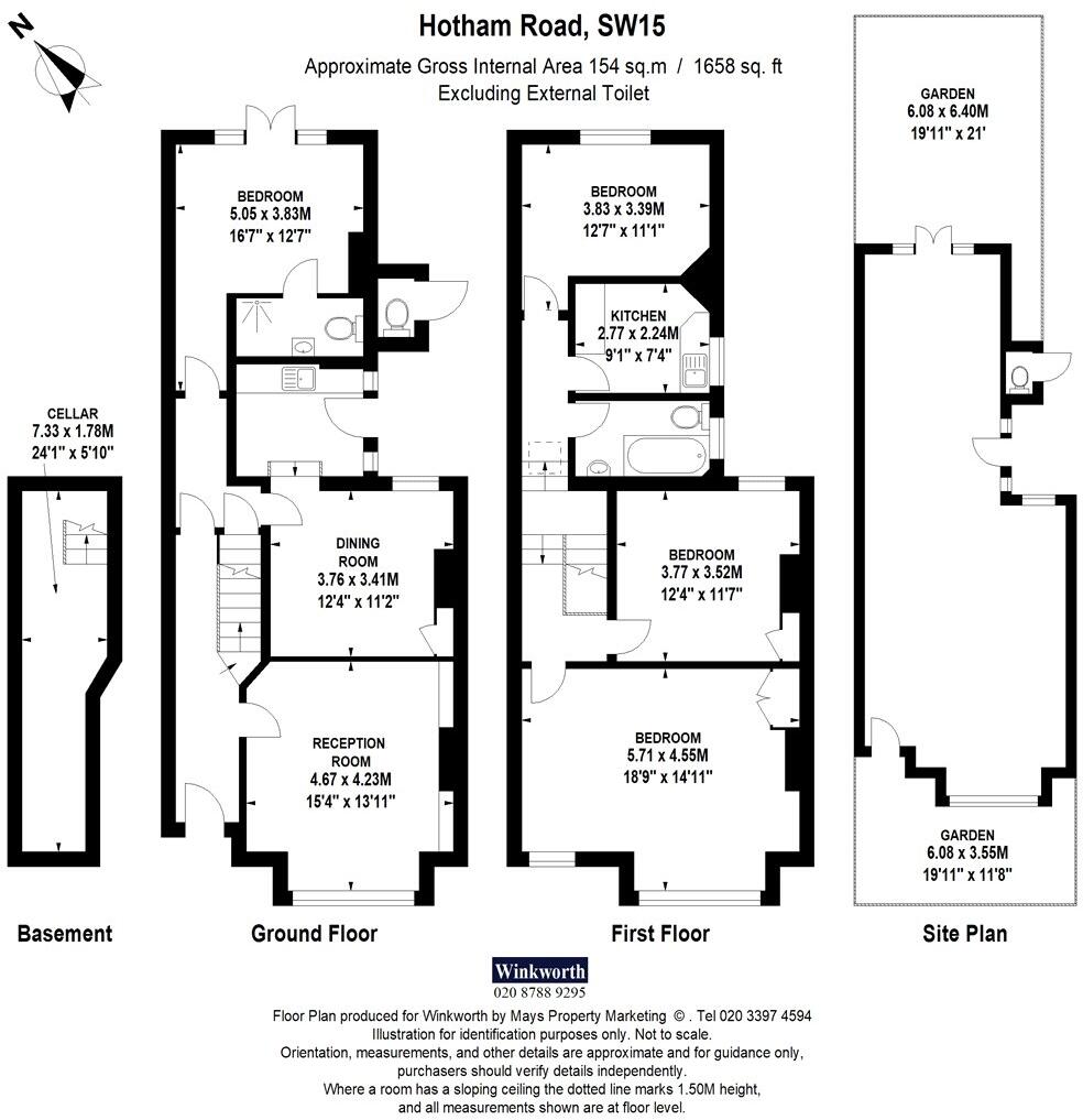 Hotham Road, London, SW15 floorplan