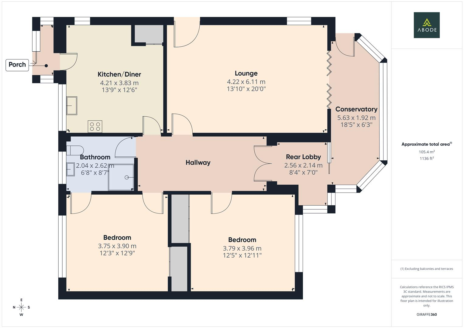 Heath Cross, Uttoxeter, Staffordshire floorplan