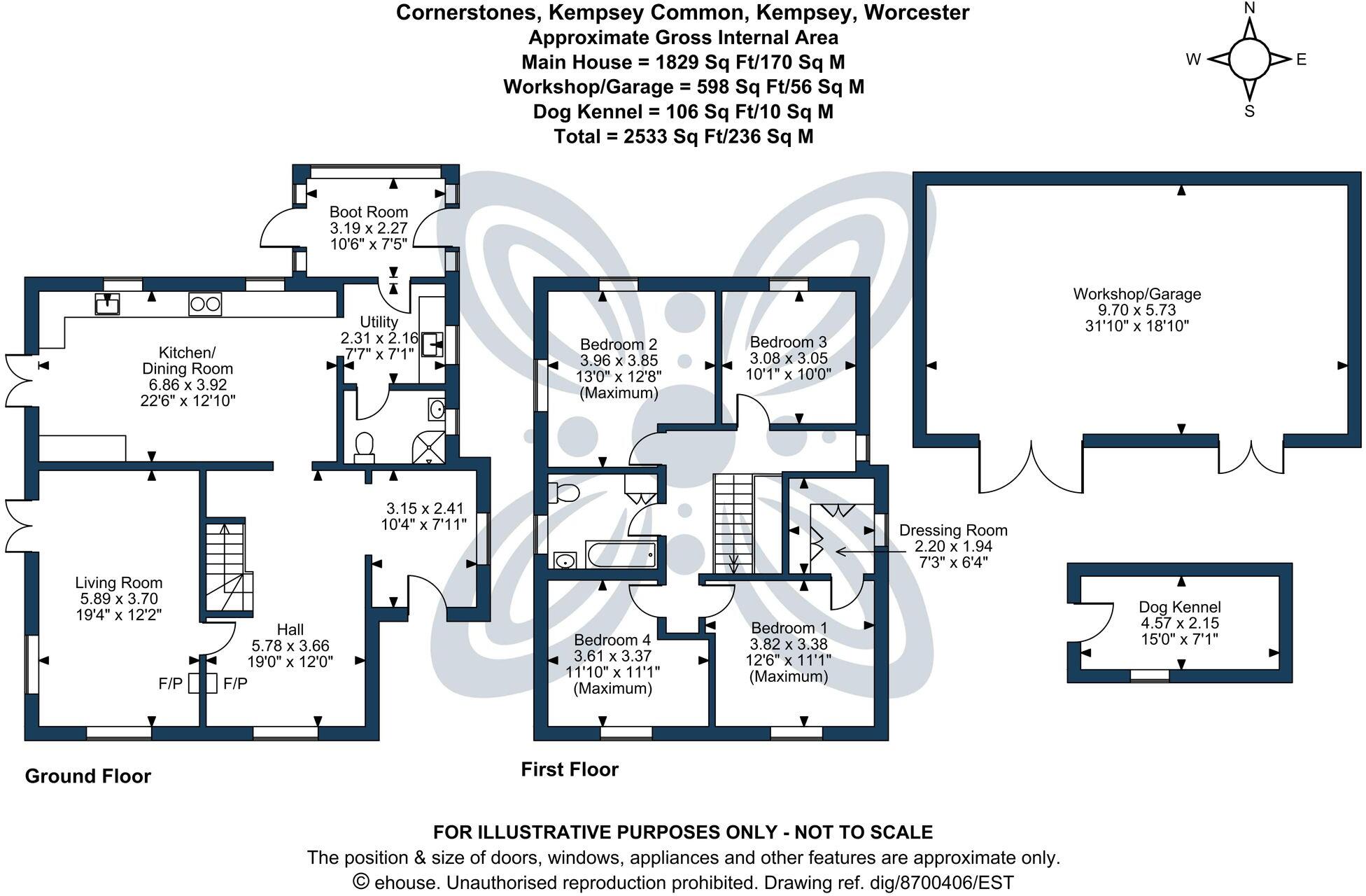 Kempsey Common, Kempsey, WR5 floorplan