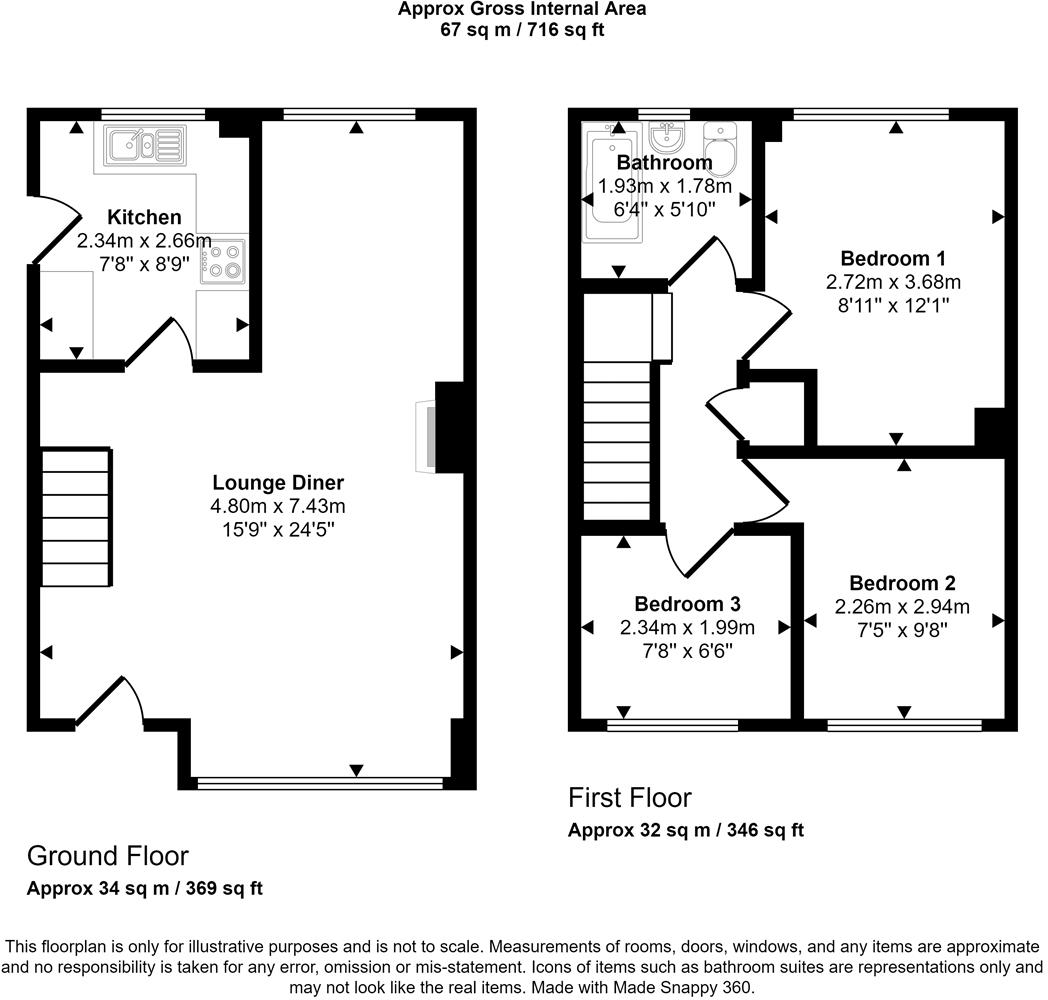 Hop Gardens Road, Sageston, Tenby floorplan