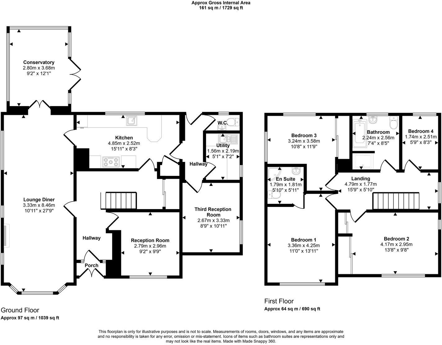 New Road, Llanddulas, Conwy, LL22 8EL floorplan