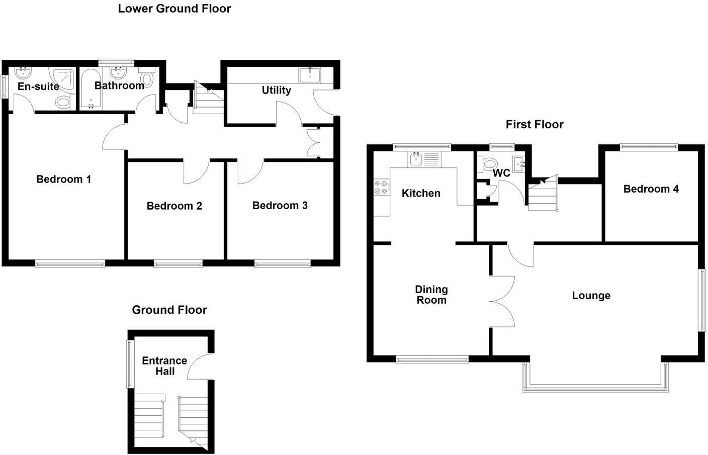 Millers Meadow, Rainow, Macclesfield floorplan