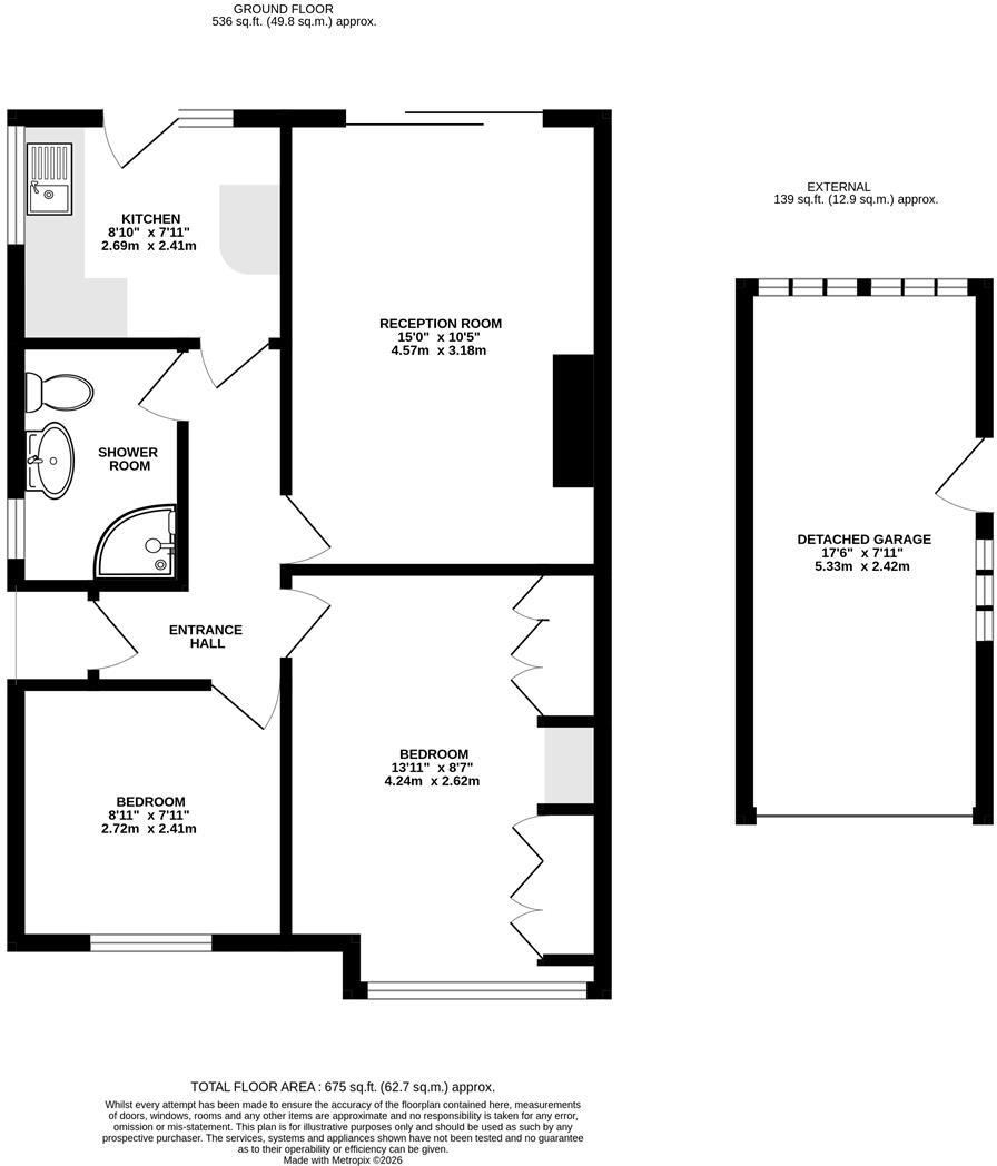 Rossall Close, Hornchurch floorplan