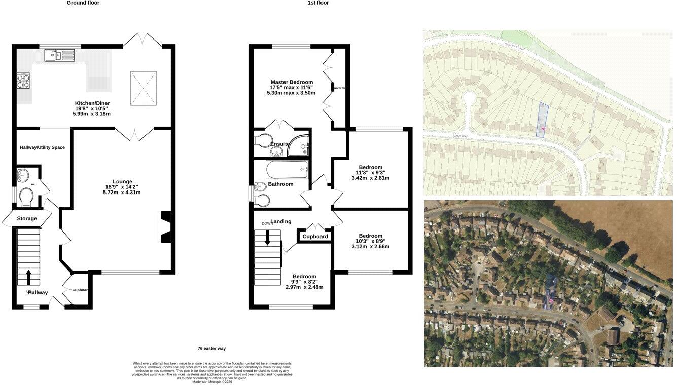 Easter Way, South Godstone, Godstone, RH9 floorplan