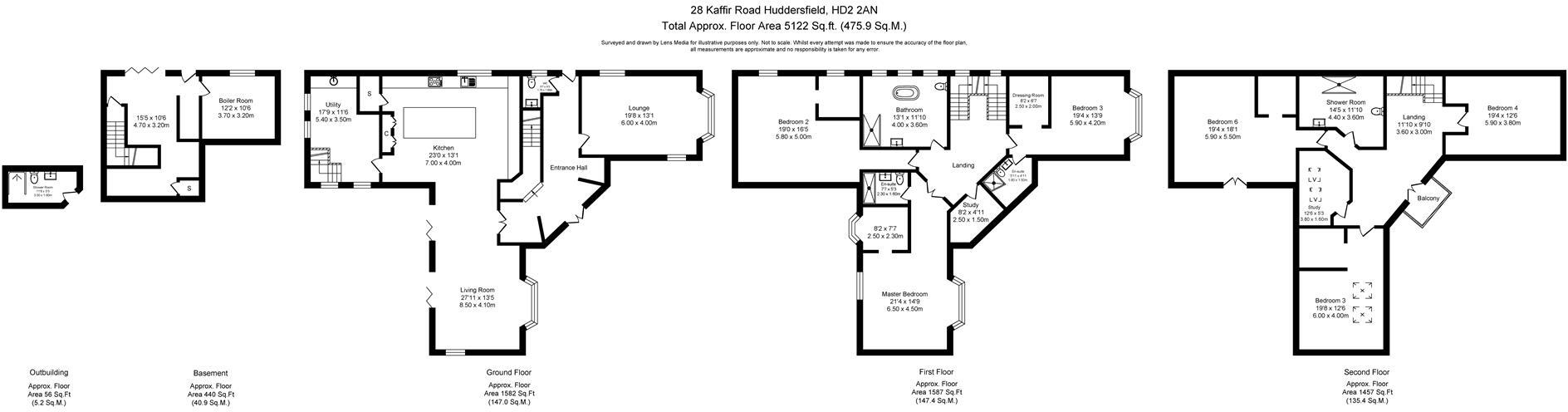 Kaffir Road, Huddersfield floorplan