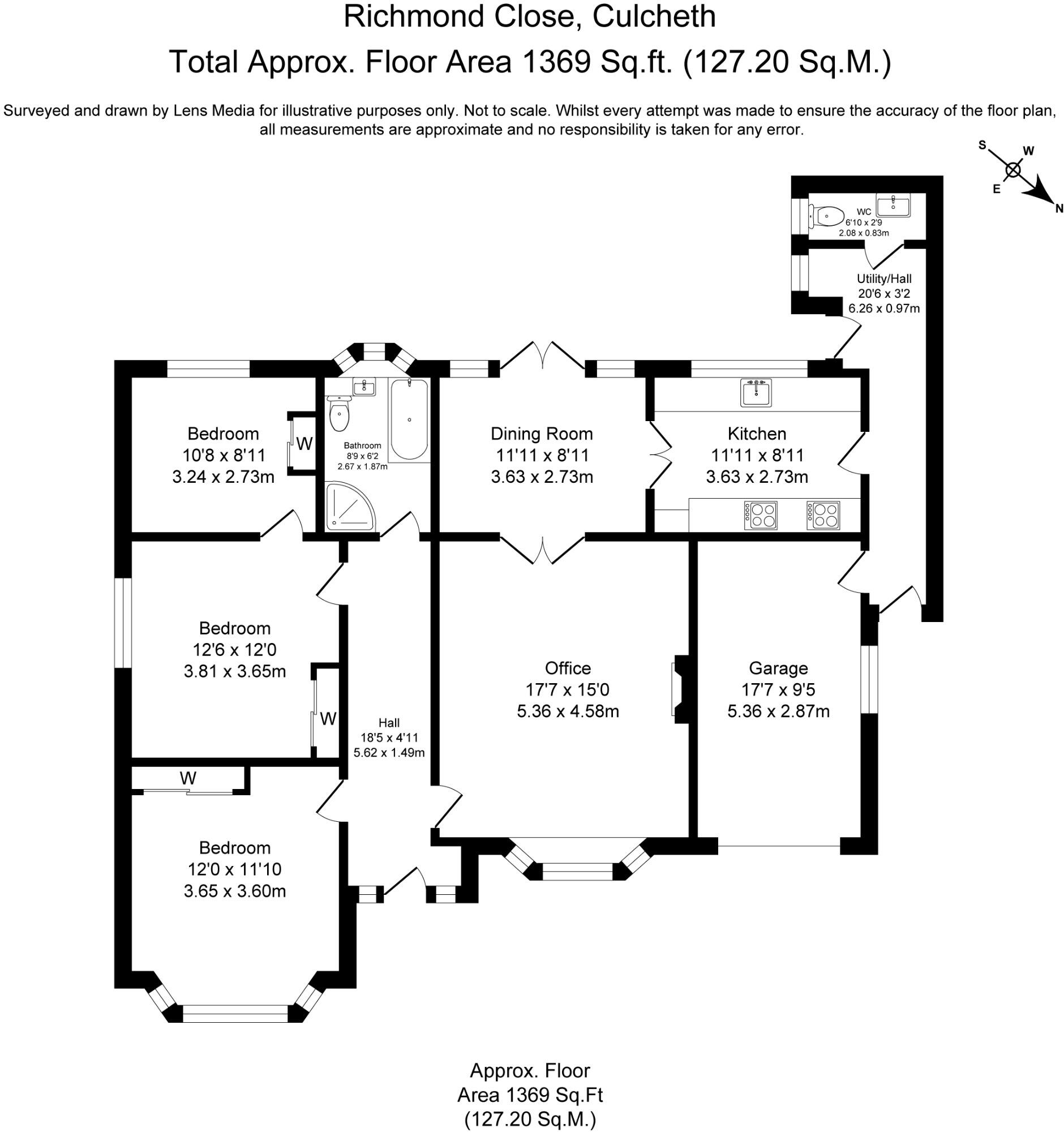 Richmond Close, Warrington, WA3 floorplan