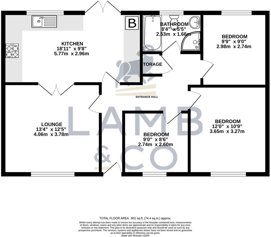 St. Clairs Road, St. Osyth floorplan